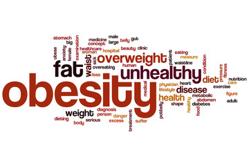 Obesity word cloud