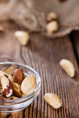 Portion of Brazil Nuts