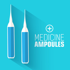 Medicine flat icons set concept. Vector illustration
