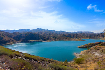 Fototapeta na wymiar El Limonero Reservoir