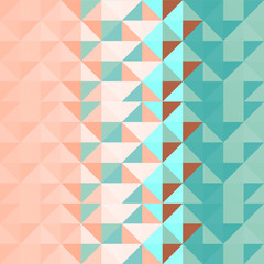 abstract geometric background of colored triangles