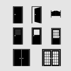 Naklejka premium doors