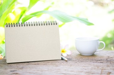 Coffee and Empty calendar