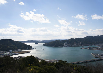 高知県、浦田湾