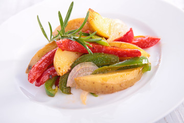 fried vegetables