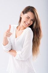 Fototapeta premium Attractive young woman