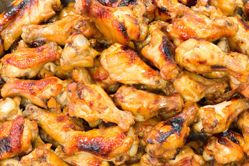 Hot and Spicey BBQ Chicken Wings