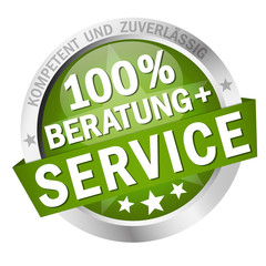 Button - 100% BERATUNG + SERVICE