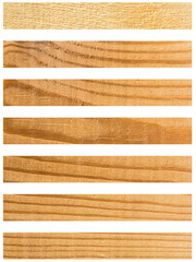 Isolate Wood plank brown