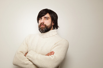 Man portrait with beard 