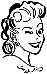 Winking Gal