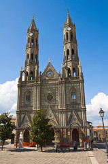 Church of St. Anna. Montesano sulla Marcellana. Campania. Italy.