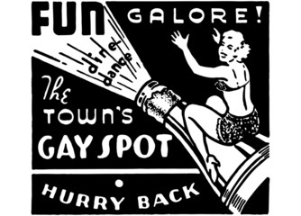 Fototapeta premium The Town's Gay Spot