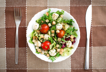 delicious vegetarian salad