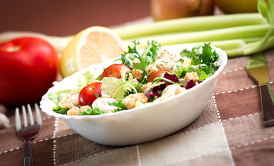 delicious vegetarian salad