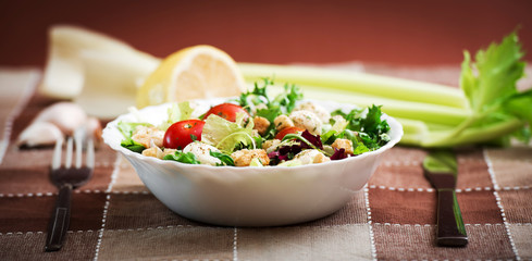 delicious vegetarian salad