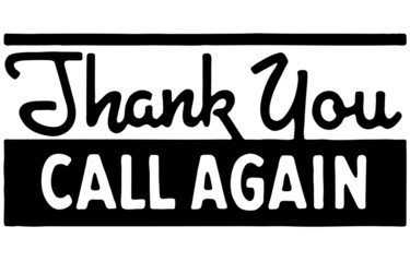 Thank You Call Again 5