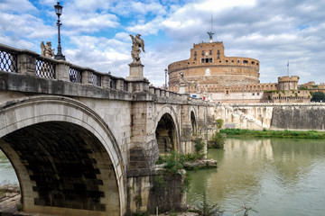 Castel Sant'Angelo in Rome, Italy