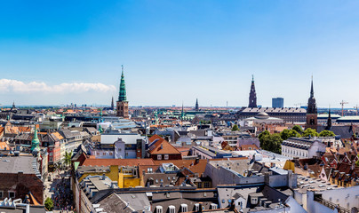 Fototapeta na wymiar Copenhagen panorama