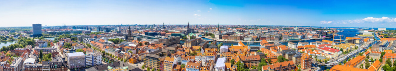Obraz na płótnie Canvas Copenhagen panorama