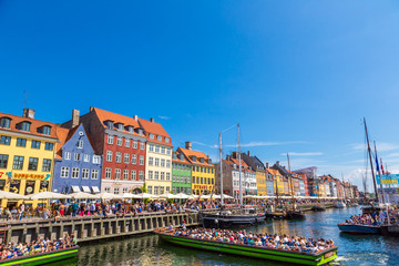 Fototapeta na wymiar Copenhagen, Nyhavn