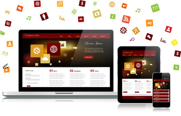 Cloud computing concept