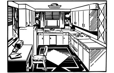 Retro Kitchen 2