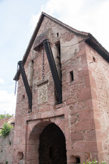 Fortication La Porte Haute, Riquewihr, Alsace, Haut Rhib