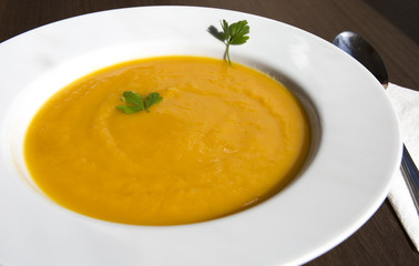 cream delicious vegetables