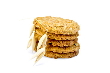 Cookies oatmeal stack