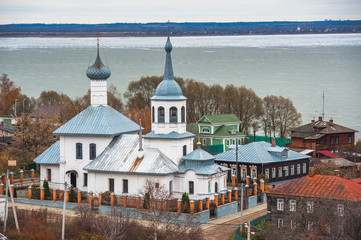 Rostov, Russia. Image of ancient Rostov city, view from the top