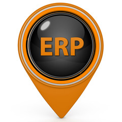 ERP pointer icon on white background
