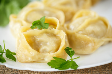 boiled manti