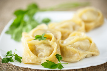 boiled manti