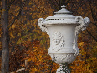 Obraz premium Jardines del Palacio de la Granja en otoño
