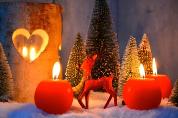 Weihnachtskarte - Weihnachtsatmosphäre