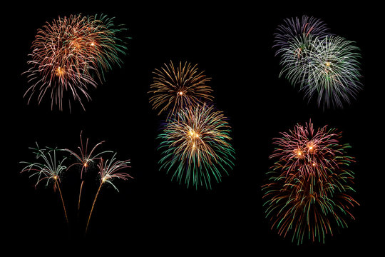 Fireworks for New Year Celebration