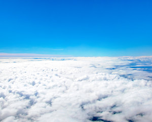 Beautiful cloudscape and blue sky