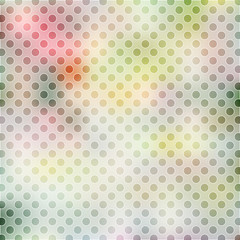 Abstract background with grid of circles