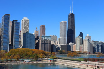 Chicago sunny Day