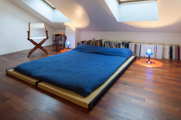 Bedroom of a loft