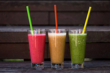 fresh cocktail variations in long glass