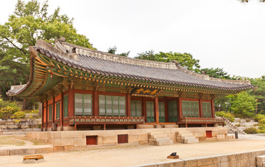 Yanghwadang Hall (1484) of Changdeokgung Palace in Seoul, Korea