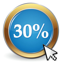 30 PERCENT ICON