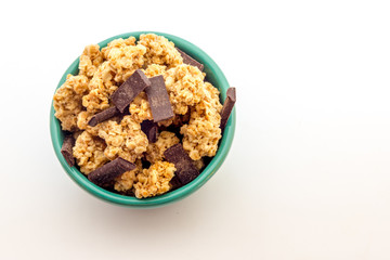Cereals with chocolate