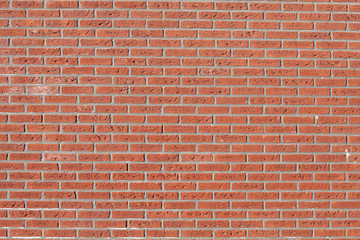 Pattern orange brick wall.