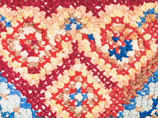 cross stitch embroidery close up