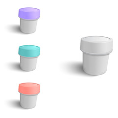 realistic box for gifts,