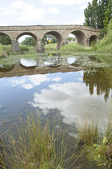 Fototapeta premium Historic Arch Bridge in Richmond, Tasmania, Australia