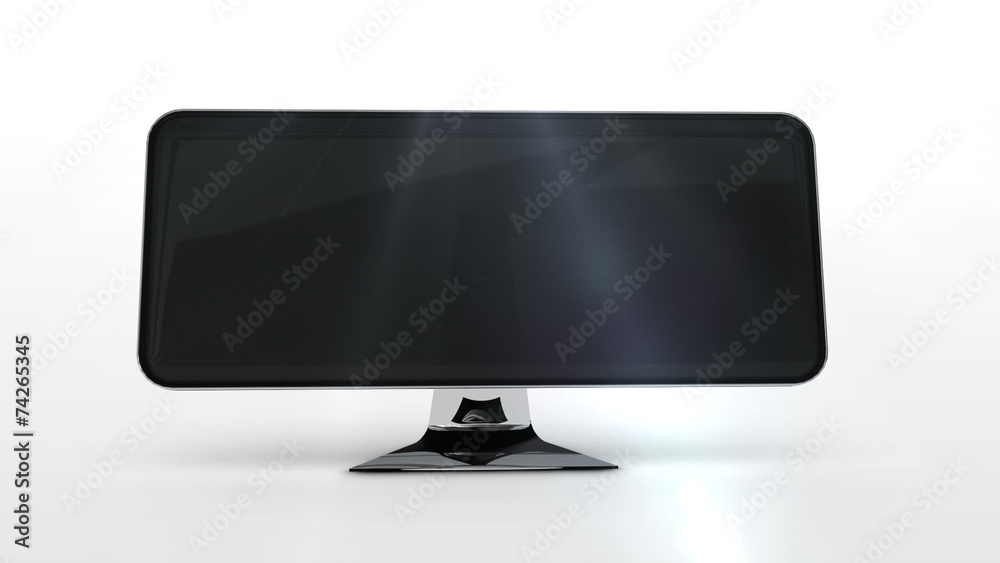 Aufkleber countdown to 2015 on computer screen